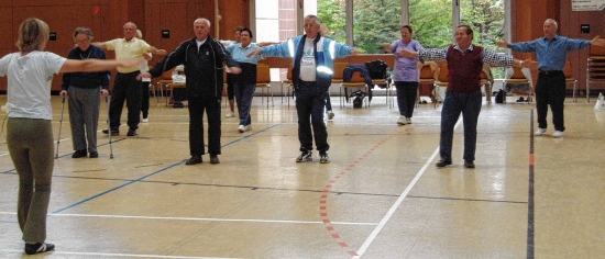 Bäuerlein würde sich beim Reha-Sport über mehr Unterstützung durch die Ärzte freuen