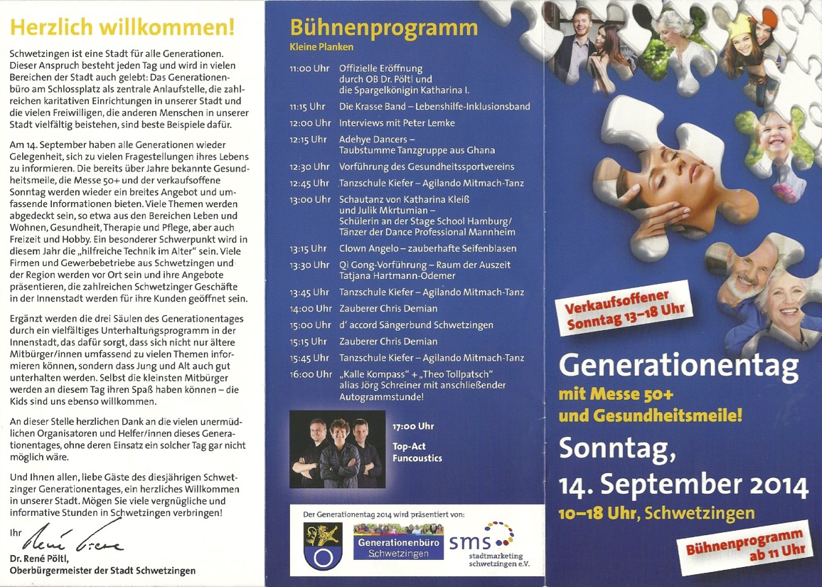GSV beim Generationentag in Schwetzingen