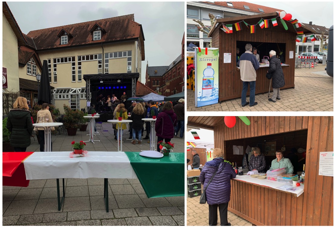 GSV beim ital. Markt vertreten