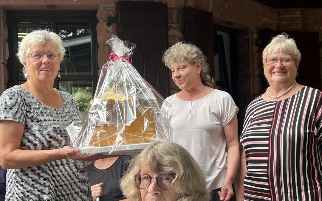 Annemarie Waldeck wird geehrt
