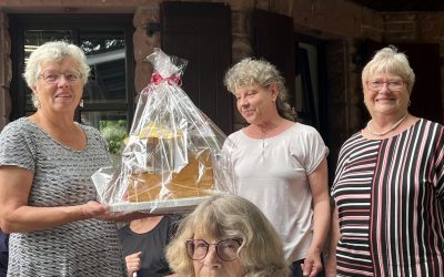Sommerfest gefeiert – Annemarie Waldeck aus dem Vorstand verabschiedet